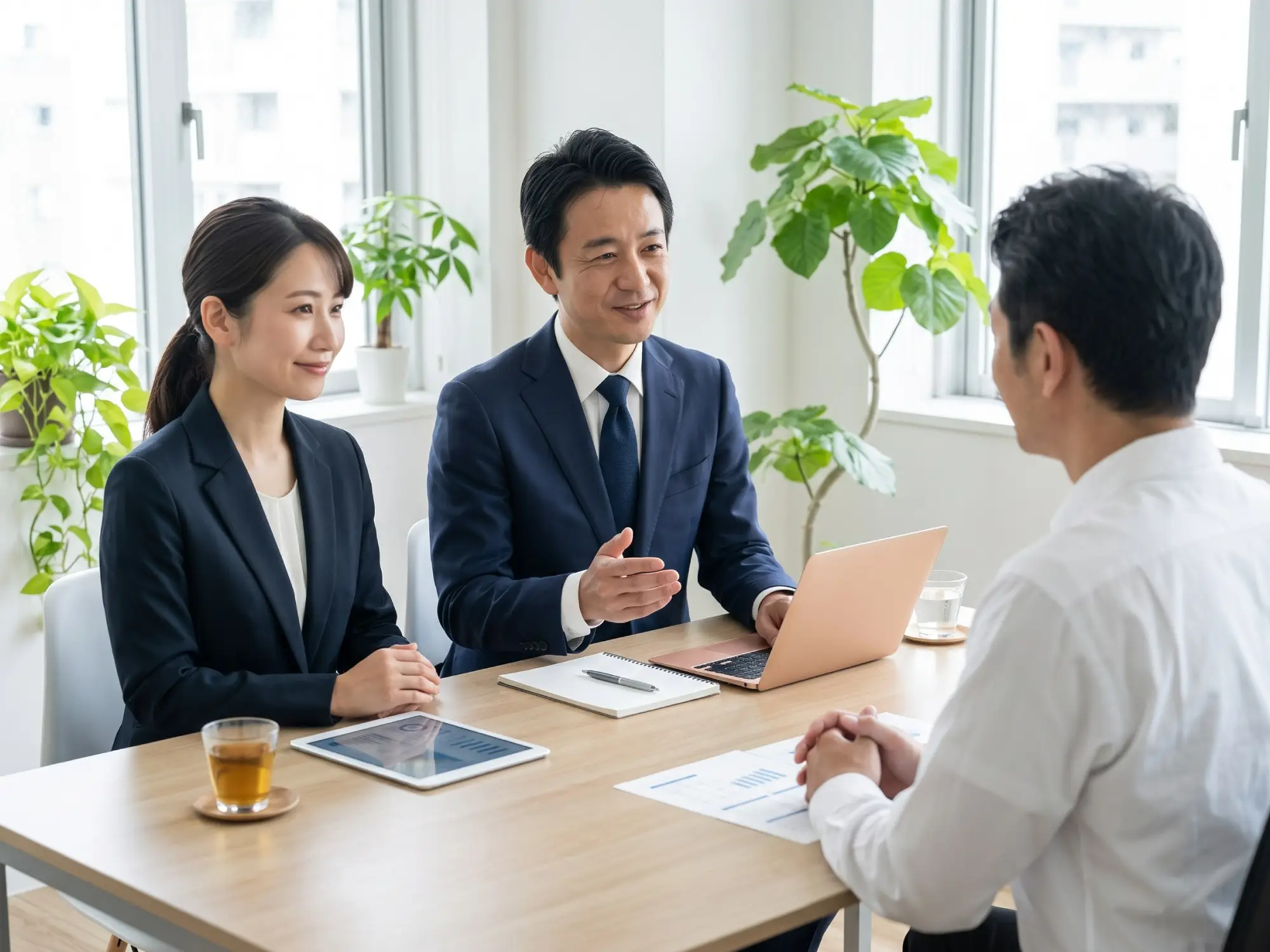対面・オンラインでの無料業績診断相談